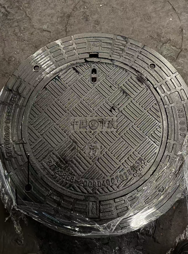 杨市办事处球墨铸铁防沉降井盖展示